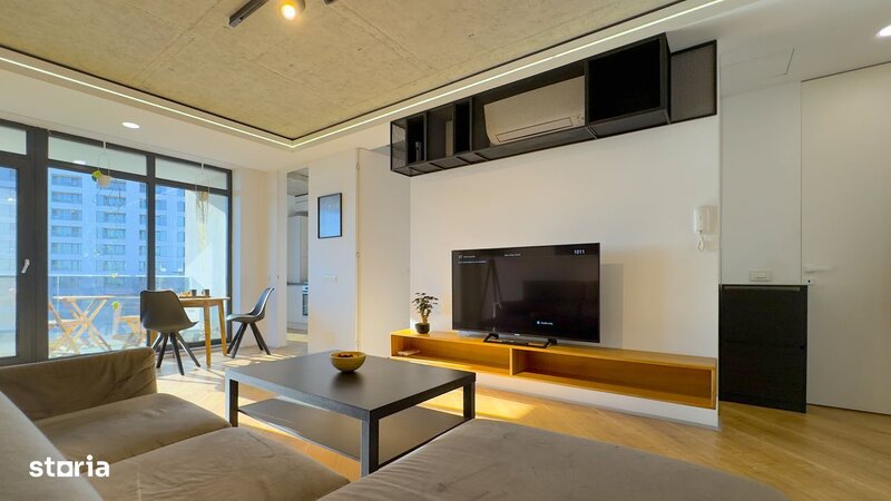 Floreasca  Dinamic City  parcul Verdi nord 2 camere parcare