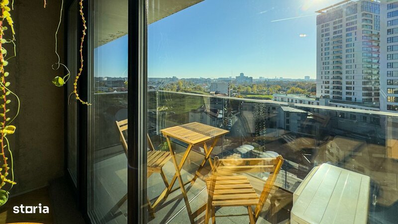 Floreasca  Dinamic City  parcul Verdi nord 2 camere parcare